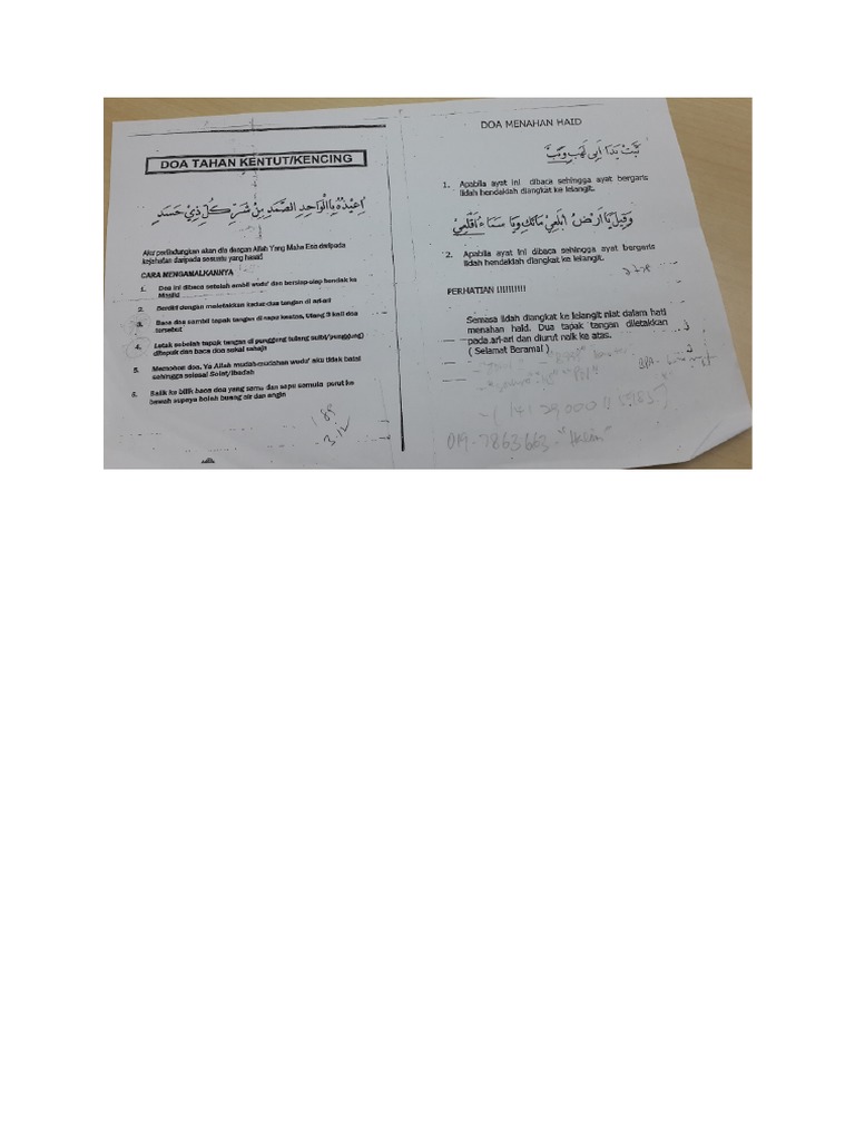 Doa Tahan Kentut Umrah Pdf