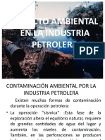 Impacto Ambiental en La Industria Petrolera