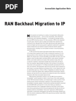 Ran Backhaul Migration To Ip: Accessgate Application Note