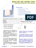 Single - Dual - Tri Band Micro Repeater