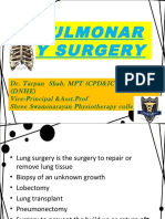 Thoracic Surgery PPT #0DDVDVDVDV