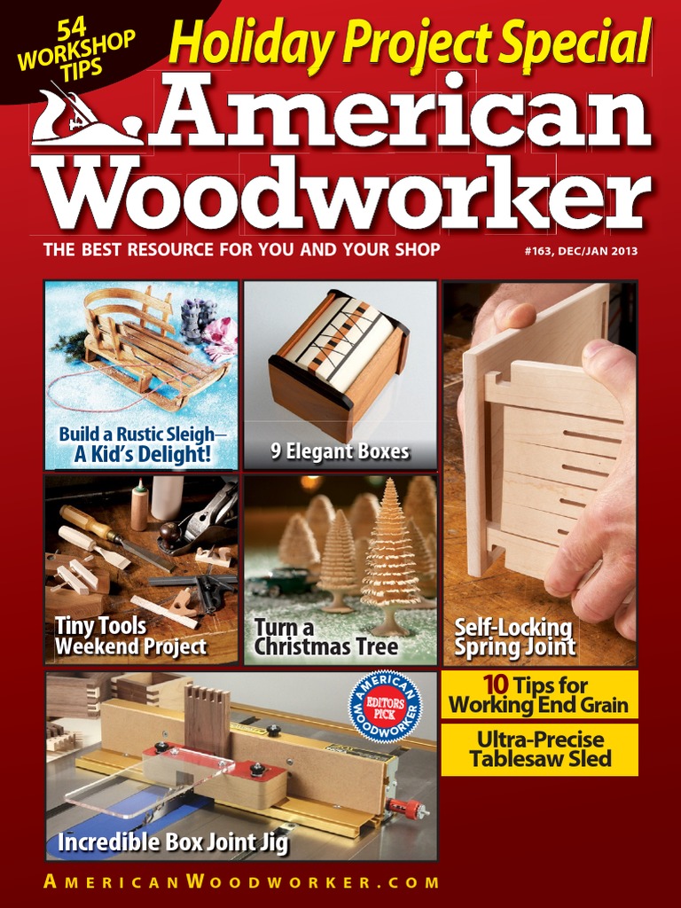 American Woodworker 163 20122013 PDF PDF Tools Equipment