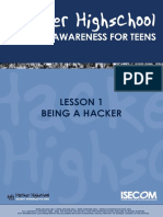 Lesson 1 - Being a Hacker.pdf