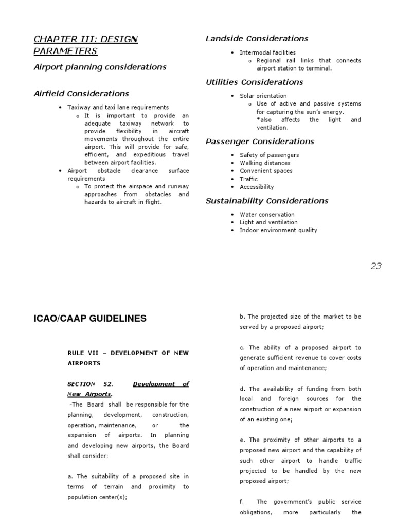 Airport research topics image