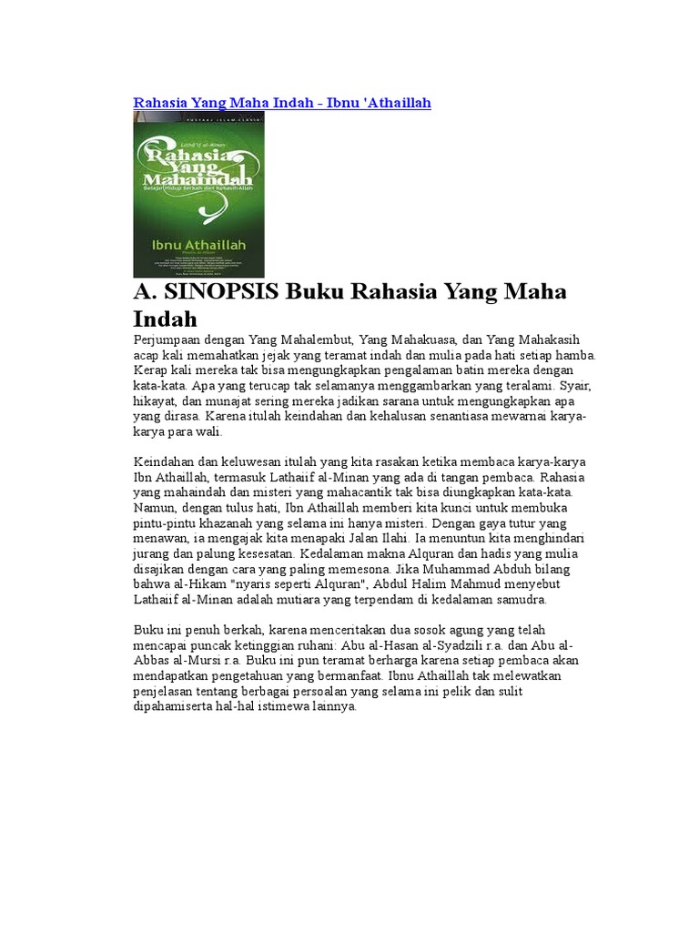Rahasia Yang Maha Indah.doc