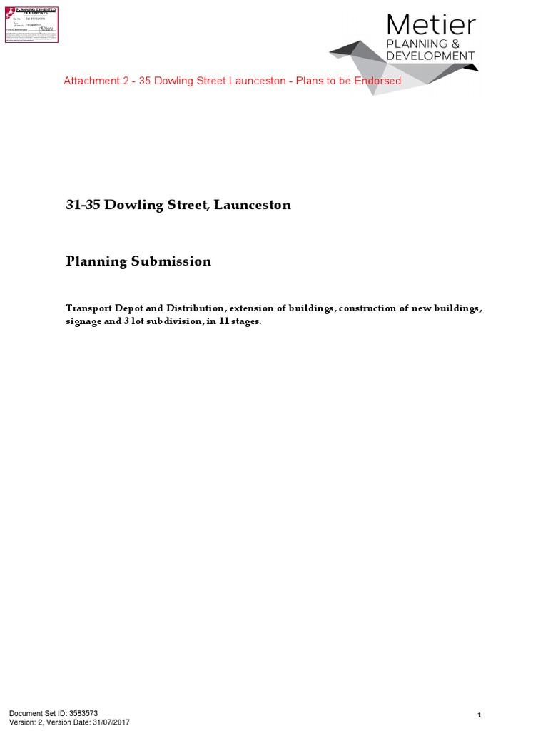 35 Dowling Street Launceston Plans PDF World Wide  & 