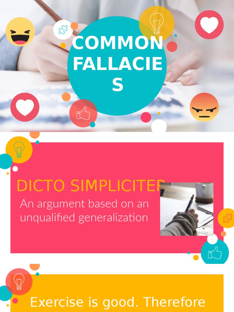 Logical Fallacies | PDF | Color | Yellow