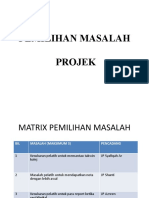 Pemilihan Masalah