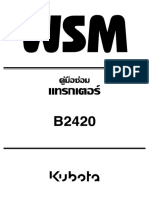 WSM-TT-TH-002 คู่มือซ่อมแทรกเตอร์ B2420