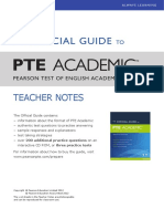 The Official Guide PTE Academic PDF