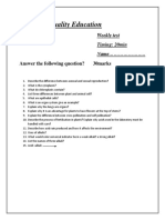 6th Class Grand Test Science