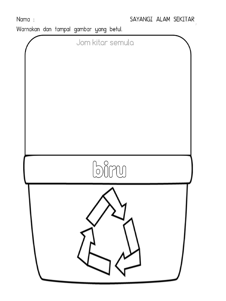 Lembaran Kerja Tema Alam Sekitar | PDF