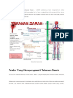 Faktor Mempengaruhi Tekanan Darah