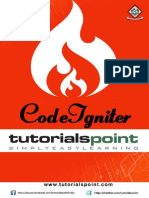 Codeigniter Tutorial PDF