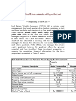 Valuation of Real Estate Assets