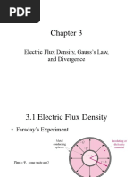 Electric Flux Density, Gauss's Law, and Divergence