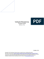 Tackling The Philosophy Essay PDF