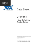 VT1708B PDF