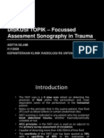DT - Focussed Assesment Sonography in Trauma