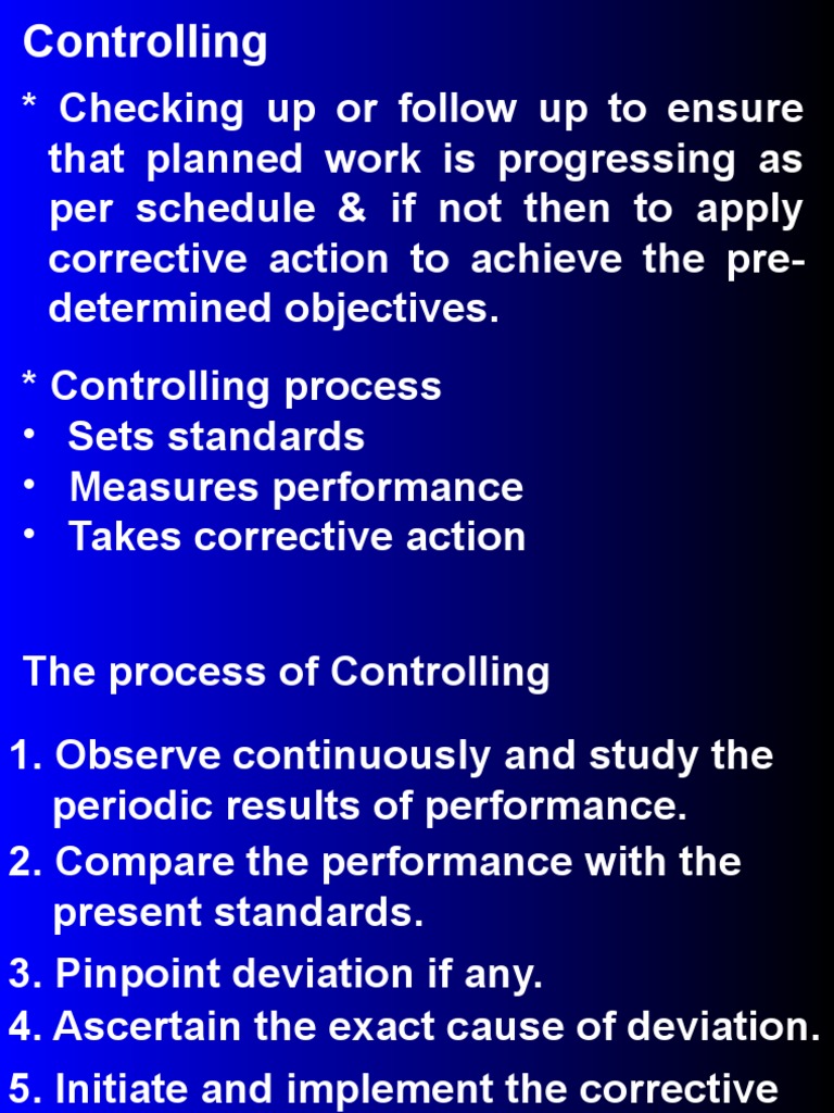 Controlling | PDF