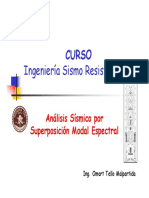 Ingeniería Sismo Resistente II: Curso