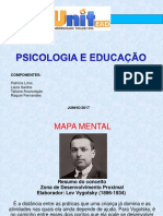 PAS de PsicOLOGIA Da Educação