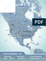 Mapa de Norteamérica Shadowrun