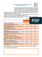 Convivencia Escolar Cuestionario Alumnos PDF