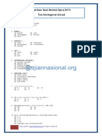 LT Soal Tiu Cpns 2013 PDF