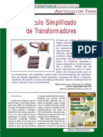 calculo simplificado de transformadores.pdf