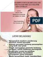 Perilaku Mahasiswi Yogyakarta Dalam Mempercantik Wajah Melalui Klinik Kecantikan
