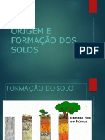 AULA 01- Origem e Formação Dos Solos