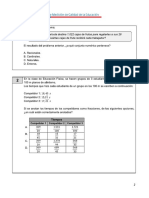 Ensayo Simce Matemática Segundo Medio