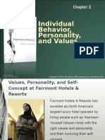 Individual Behavior, Personality, and Values: Mcgraw Hill/Irwin Mcshane/Von Glinow Ob 5E