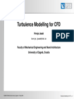 Turbulence Modelling For CFD: Hrvoje Jasak