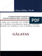 Comentário Exegético Novo Testamento Grego Gálatas Samuel Perez Millos