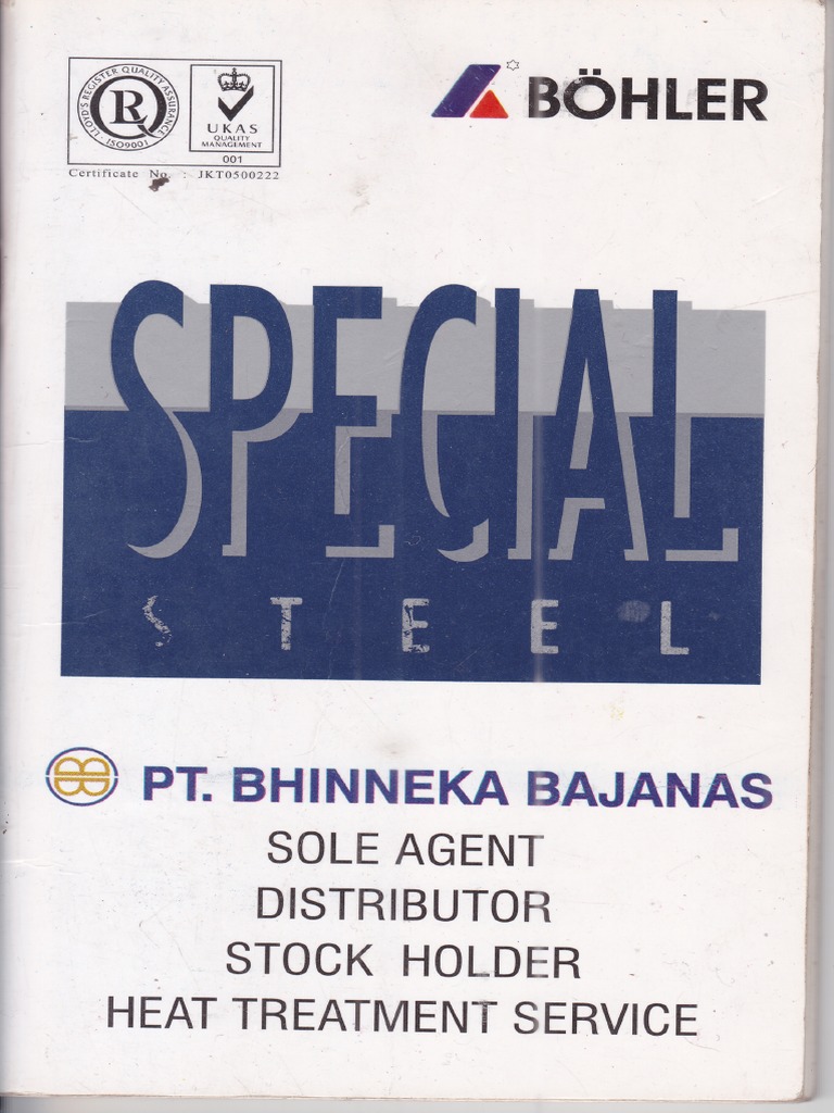 Böhler Steel Grades and Heat Treatment Guide | PDF | Heat Treating ...