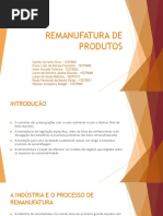 Remanufatura de Produtos
