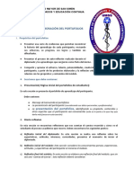 Pautas para Redaccion y Evaluacion de Portafolios