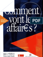 Comment Vont Les Affaires PDF