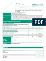 Facts: What Does Citizens Bank Do With Your Personal Information?