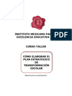 Plan Estrategico Formacion Escolar PDF