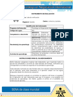 Evidencia 5 Matriz Potencial de Oportunidades Para Productos Colombianos