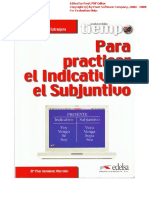 Tiempo para Practicar El Indicativo y El Subjuntivo PDF