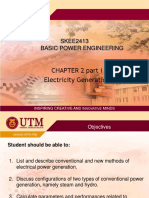 CHAPTER 2 Part I Electricity Generation: SKEE2413 Basic Power Engineering