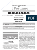 (1) Decreto Supremo 085-2017-PCM - Declaran Estado de Emergencia en los distritos de Chalhuahuacho Haquira y Mara provincia de Cotabambas del departamento de Apurímac.pdf