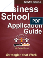 Guide To Business School Application June5 PDF