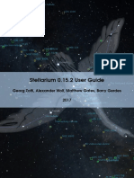Stellarium 0.15.2 User Guide: Georg Zotti, Alexander Wolf, Matthew Gates, Barry Gerdes 2017