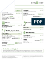 Shake Shack Morningside Heights Menu