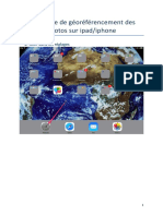 Procédure de Georeferencement Des Photos Iphone-Ipad